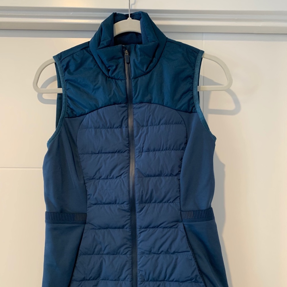 Down For It All Vest - Cerulean Blue NWOT
